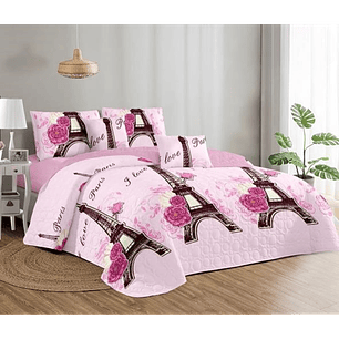 Cubrecama Quilt De Verano 1.5 Plaza