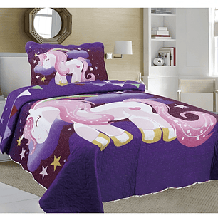 Cubrecama Quilt De Verano 1.5 Plaza