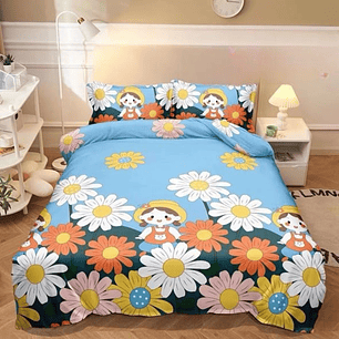 Cubrecama Quilt De Verano 1.5 Plaza