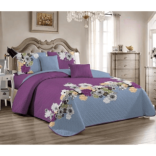 Cubrecama Quilt De Verano 1.5 Plaza