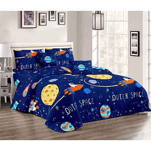 Cubrecama Quilt De Verano 1.5 Plaza