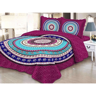Cubrecama Quilt De Verano 2 Plaza
