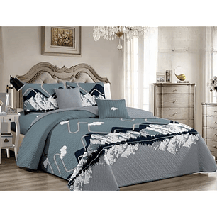 Cubrecama Quilt De Verano 1.5 Plaza