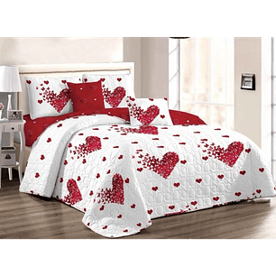 Cubrecama Quilt De Verano 1.5 Plaza