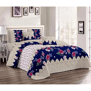 Cubrecama Quilt De Verano 1.5 Plaza