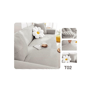 JUEGO de Fundas Sillón Sofá texturizada y elastizadas 311