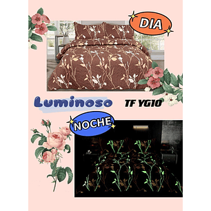 CUBRECAMA LUMINOSO TIPO QUILT DE VERANO