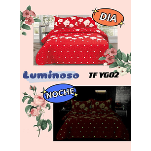 CUBRECAMA LUMINOSO TIPO QUILT DE VERANO