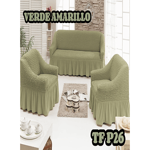 FUNDAS TURKAS 3 CUERPOS MAS 2 DE 1 CUERPO