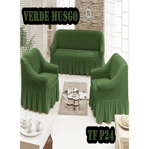 FUNDAS TURKAS 3 CUERPOS MAS 2 DE 1 CUERPO