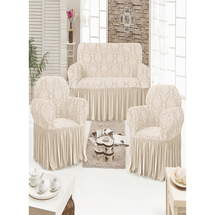 FUNDAS TURKAS 3 CUERPOS MAS 2 DE 1 CUERPO