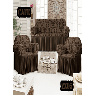 FUNDAS TURKAS 3 CUERPOS MAS 2 DE 1 CUERPO