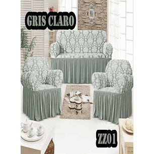 FUNDAS TURKAS 3 CUERPOS MAS 2 DE 1 CUERPO