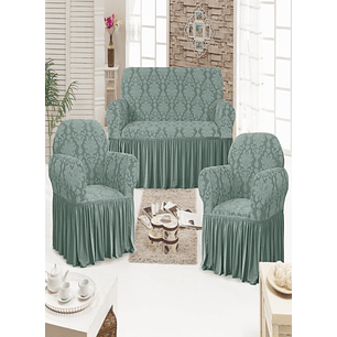 FUNDAS TURKAS 3 CUERPOS MAS 2 DE 1 CUERPO