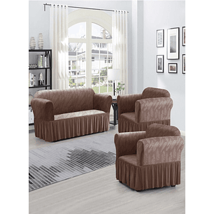 FUNDAS TURKAS 3 CUERPOS MAS 2 DE 1 CUERPO