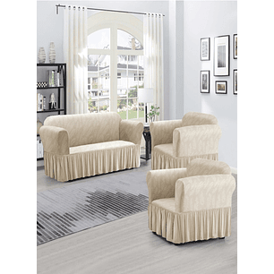 FUNDAS TURKAS 3 CUERPOS MAS 2 DE 1 CUERPO