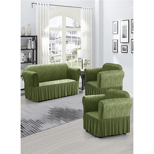 FUNDAS TURKAS 3 CUERPOS MAS 2 DE 1 CUERPO