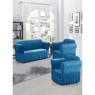 FUNDAS TURKAS 3 CUERPOS MAS 2 DE 1 CUERPO