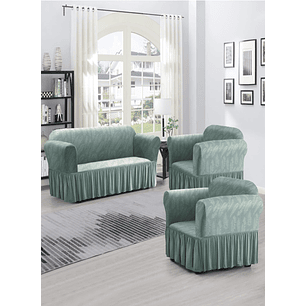 FUNDAS TURKAS 3 CUERPOS MAS 2 DE 1 CUERPO