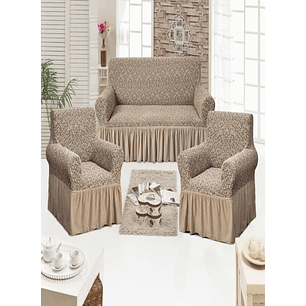 FUNDAS TURKAS 3 CUERPOS MAS 2 DE 1 CUERPO