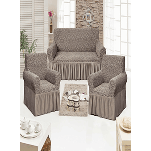 FUNDAS TURKAS 3 CUERPOS MAS 2 DE 1 CUERPO