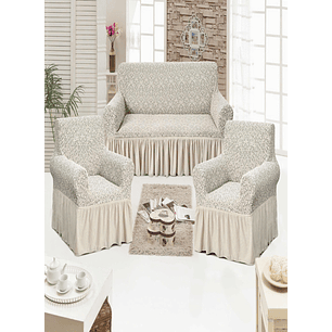 FUNDAS TURKAS 3 CUERPOS MAS 2 DE 1 CUERPO