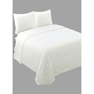 JUEGO DE SABANA POLAR PREMIUM PLAZA Y MEDIA