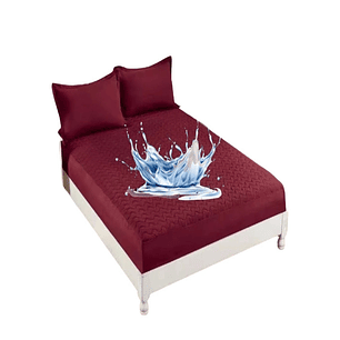 CUBRE COLCHÓN IMPERMEABLE 1 PLAZA