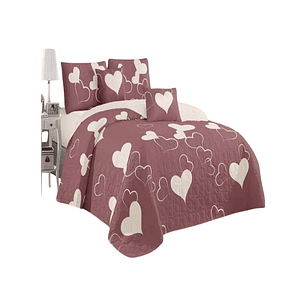 CUBRECAMAS DE VERANO QUILT 2 PLAZA