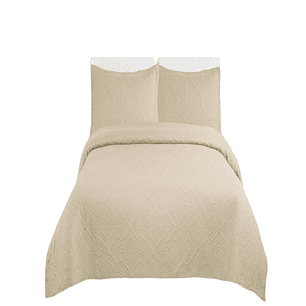 CUBRECAMA COBERTOR QUILT 2 PLAZA