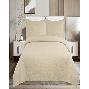 CUBRECAMA COBERTOR QUILT 2 PLAZA