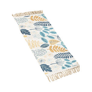 BAJADA DE CAMA ALFOMBRA DE LINO 60 X 130 CM