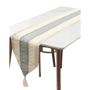 CAMINO DE MESA 30 X 180cm Gris