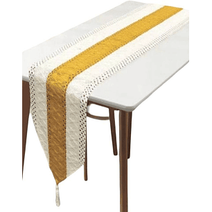 CAMINO DE MESA 30 X 180cm Amarillo