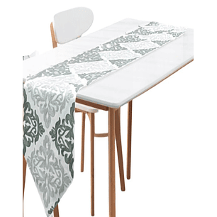 CAMINO DE MESA BORDADO ELEGANTE 33 X 180cm