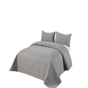 Cubrecama De Verano Con Pompones - Fresco  KING  Super King