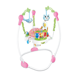 Silla tipo Arnés Saltarín Elástico Con Accesorios Rosa