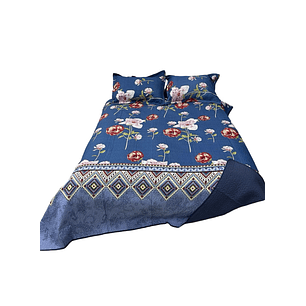 Quilt Reversible 2P - Primavera y Verano D7