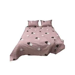 Quilt Reversible 2P - Primavera y Verano D14