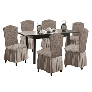 Fundas 3D para Sillas Turcas - Pack de 6 F7