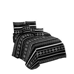 Cubrecama Quilt Diseño 2 Plazas - Primavera Verano B1