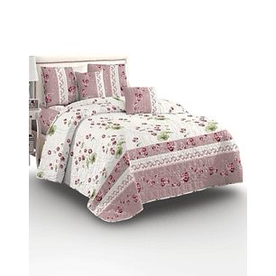 Cubrecama Quilt 2 Plazas - Diseños Primavera Verano E7