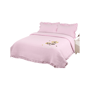 Cubrecama Quilt 2 Plazas - Primavera Verano B1