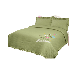 Cubrecama Quilt 2 Plazas - Primavera Verano B8