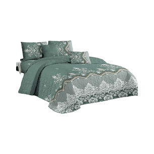 Quilt Reversible de Verano - Diseño Fresco D6