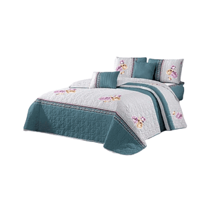 Quilt Reversible de Verano - Diseño Fresco D8