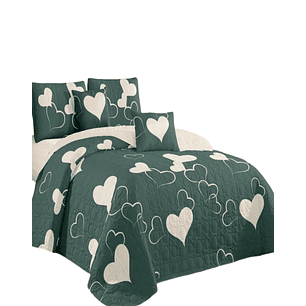 Cubrecama Quilt King para Verano y Primavera C21
