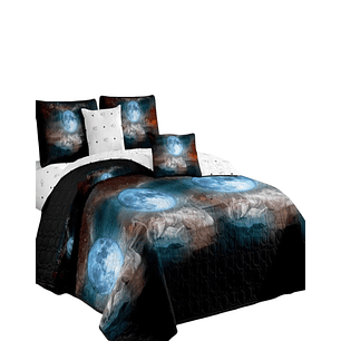 Cubrecama Quilt King para Verano y Primavera C22