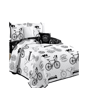 Cubrecama Quilt King para Verano y Primavera C24