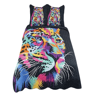 Cubrecama Quilt King para Verano y Primavera C25